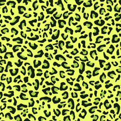 Leopard pattern. Print of wild animals. Vector.