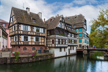 Naklejka premium Historic district 