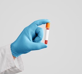 omicron virus mutant variant covid-19 sars-cov-2 with vaccine bottle