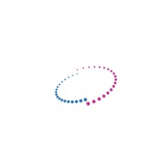Fototapeta premium circle logo template vector design