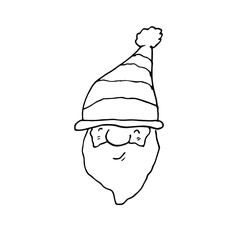 Leprechaun Irish Character line icon, St. Patricks day and holiday, leprechaun vector icon, vector graphics, editable stroke outline sign, eps 10