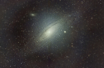 space galaxy M31 andromeda background