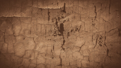 old brown vintage abstract cement concrete wall texture background