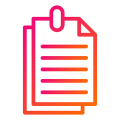Sticky note Vector Icon Design Illustration
