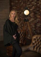 Business woman style, fashionable outfit for work. Concept of modern lady lifestyle