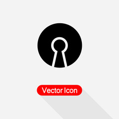 Open Source Icon Lock Icon Vector Illustration Eps10