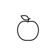 Apple icon. Apple sign and symbols for web design.