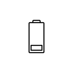Battery icon. battery charging sign and symbol. battery charge level