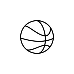 Basketball icon. Basketball ball sign and symbol
