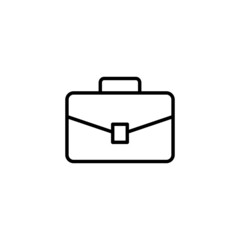 Briefcase icon. suitcase sign and symbol. luggage symbol.
