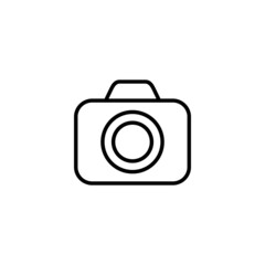 Camera icon. photo camera sign and symbol. photography icon.