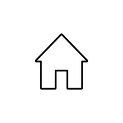 Fototapeta premium House icon. Home sign and symbol