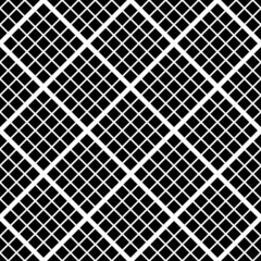 Seamless geometric checked pattern with grid texture.