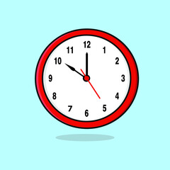 alarm watch flat vector logo icon design illustration