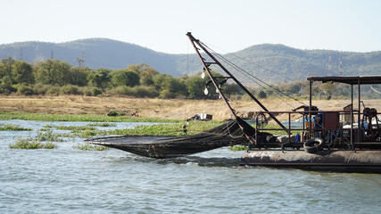 Fishermen on Lake Kariba between Zambia and Zimbabwe.