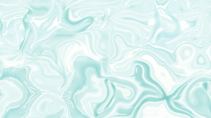 White smooth glossy abstract elegant liquid animation background. Seamless looping animation.