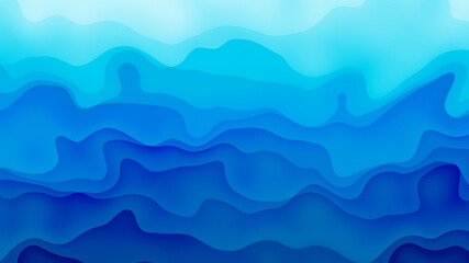 Fototapeta na wymiar Abstract Colorful Liquid Waves Background. 