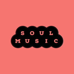 Soul Music Logowith Cloud Like