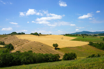 Fototapeta premium Landscape in Campobasso province, Molise, Italy