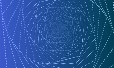 Spiral Geometric Abstract E-Commerce Texture Vector Background.
