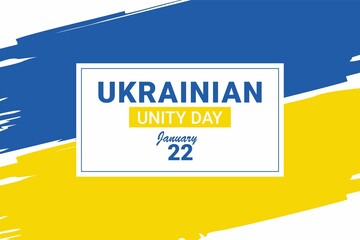 Illustration vector graphic of Ukrainian Unity Day. The illustration is Suitable for banners, flyers, stickers, Card, etc.