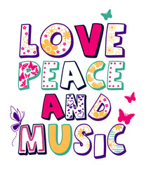 girl's clothing pattern, colorful poster pattern