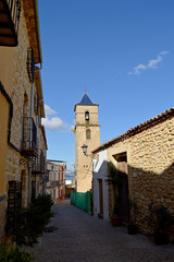 Fototapeta na wymiar Inland tourism in Jaen. Castellar is a town in the Comarca del Condado in the province of Jaén, Spain. 