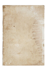 Very old grunge ripped brown kraft paper texture