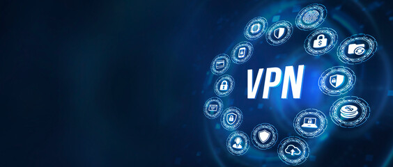 Internet, business, Technology and network concept. Cyber security data protection business technology privacy concept. 3d illustration