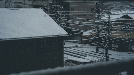 名古屋　大雪