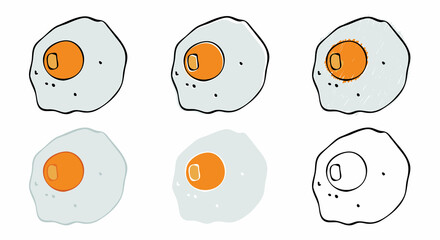 Yellow scrambled eggs on white background. Healthy diet. Delicious food. Fresh healthy food. Organic food. Natural organic nutrition.