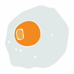 Yellow scrambled eggs on white background. Healthy diet. Delicious food. Fresh healthy food. Organic food. Natural organic nutrition.