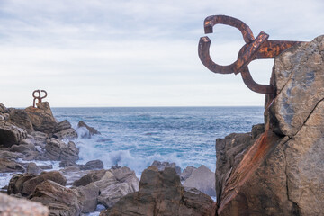 Fototapeta premium wind comb in San Sebastian - Donostia