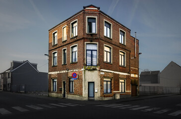 old building in the city