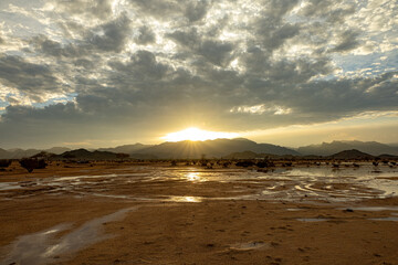 sunset's view  