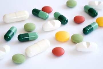 pills and capsules