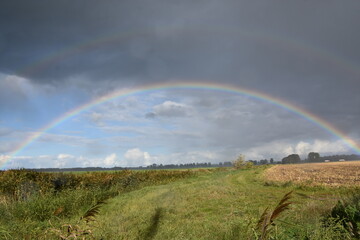 doppelter Regenbogen