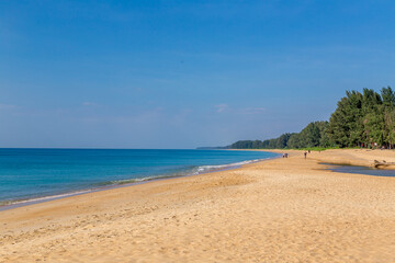 Mai Khao beach, airplane spotting, Phuket airport in Thailand
