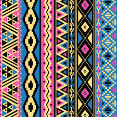 Ethnic Colourfull Tribal Pattern