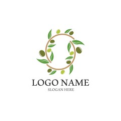 Obraz premium olive icon vector illustration design