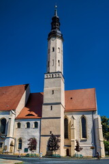 zittau, deutschland - klosterkirche mit glockenturm