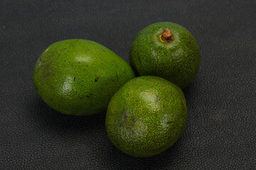 Ripe green dietary avocado - superfood