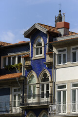 old house in the town of Porto