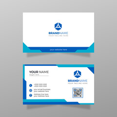 Modern Clean and Simple Business Card Design Template