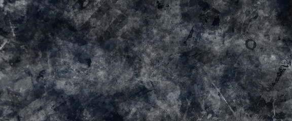 Dark blue concrete texture abstract background, Scary wall for background. Cracked shabby old cement, abstract Black background vintage grunge texture.