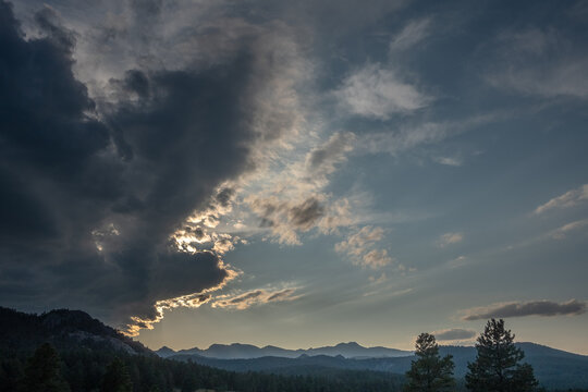 Dark Clouds, Custer State Park, SD