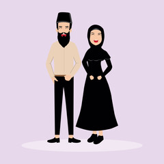 Muslim dress designs for men and women, for fashion exhibitions, attractive and beautiful dresses