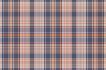 Seamless tartan plaid pattern background with vintage color.