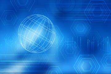 2d illustration futuristic business background pattern graph concept
