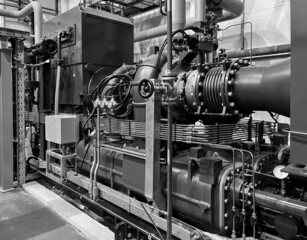 Air turbocharger for the production of CMI air. Compressor compresses air for industrial...